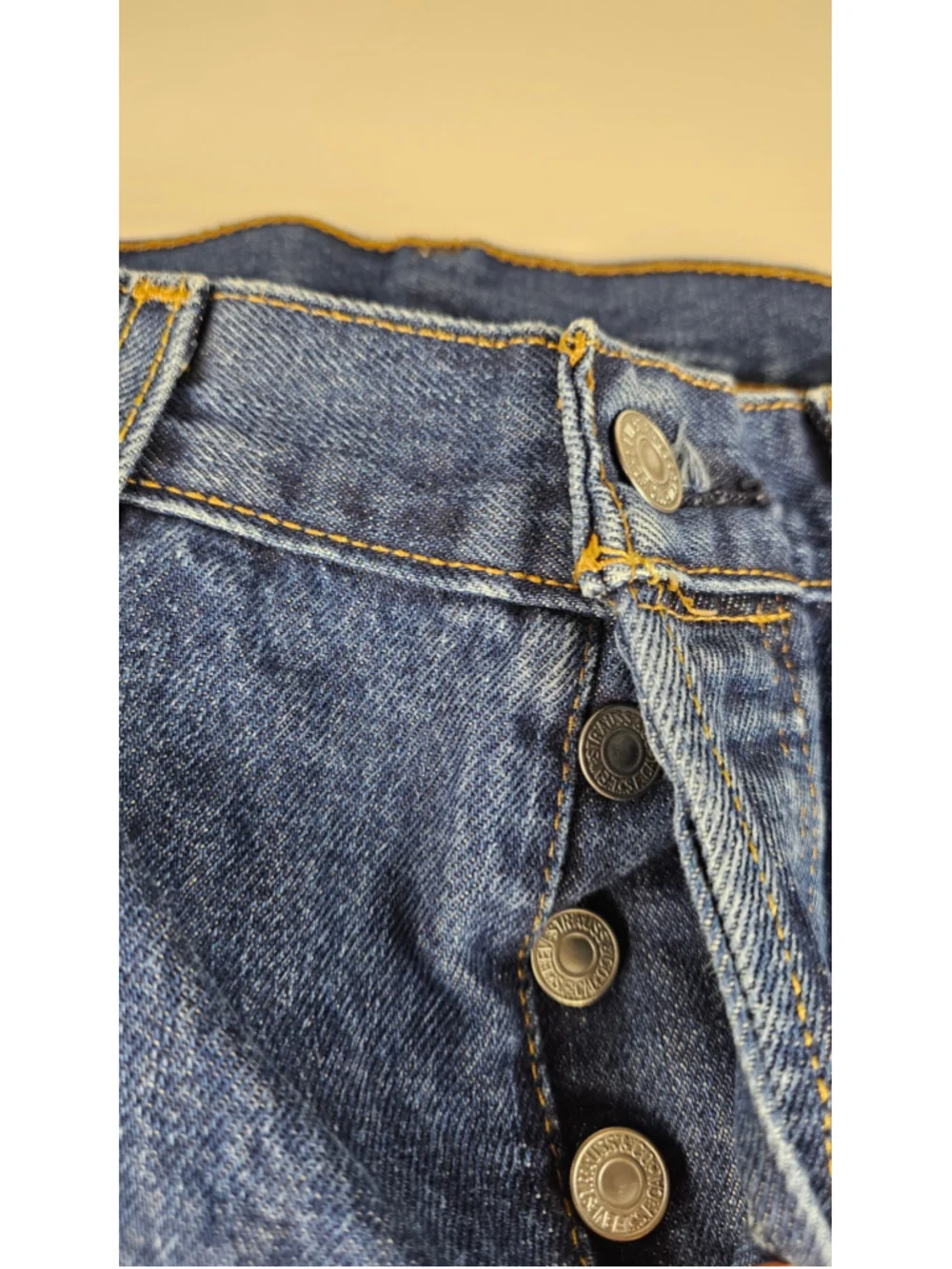 Diesel Larkee Jeans Mens 31x30 Blue Denim Regular Straight 0073N Button Fly